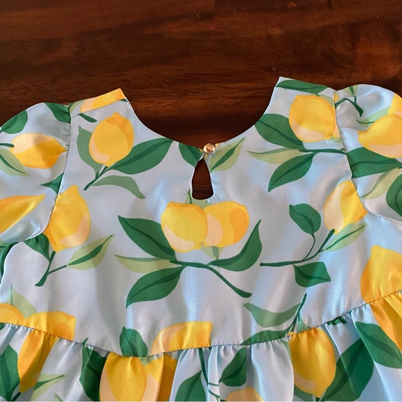 Janie and Jack Lemon Dress - Picture 5 of 10